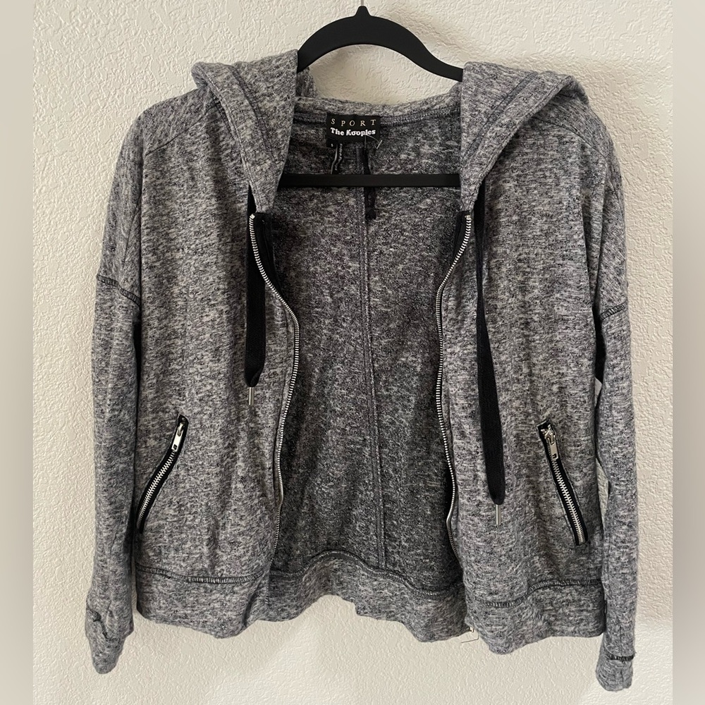 The Kooples Sport Crop Jacket